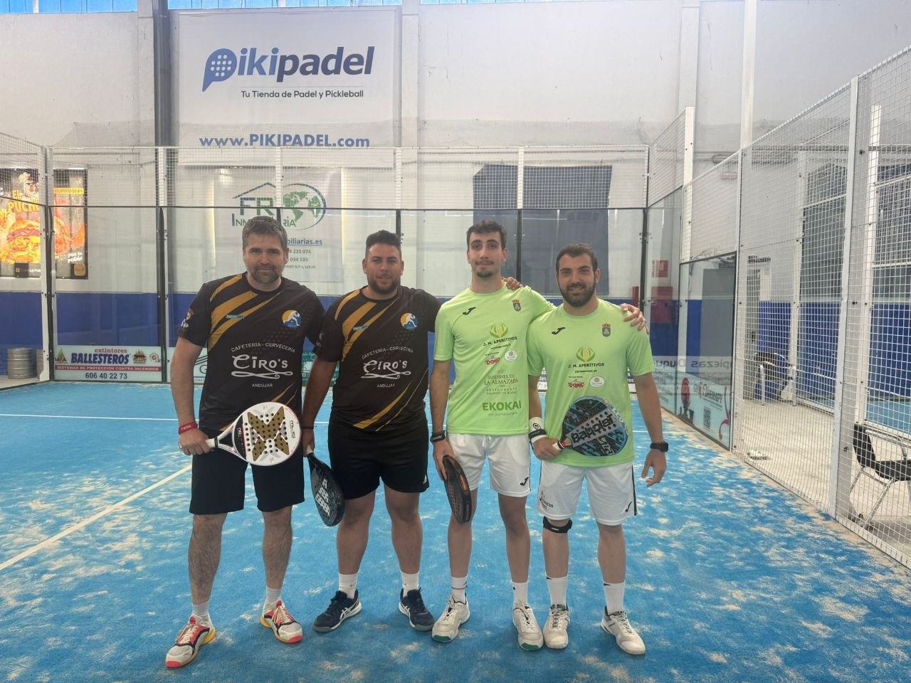Victoria del Equipo B del Club de Pádel Andújar